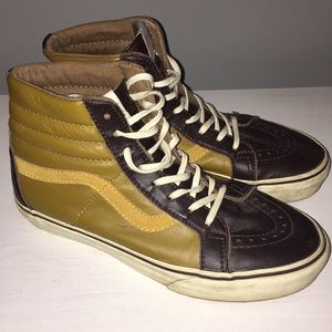 Vans Sk8 Hi Leather Sneakers